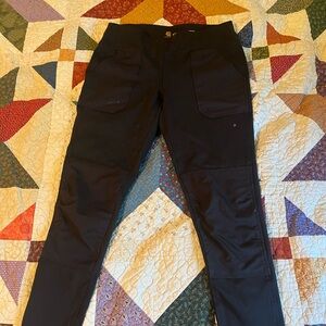 Carhartt Black Cargo Work Pants/Leggings